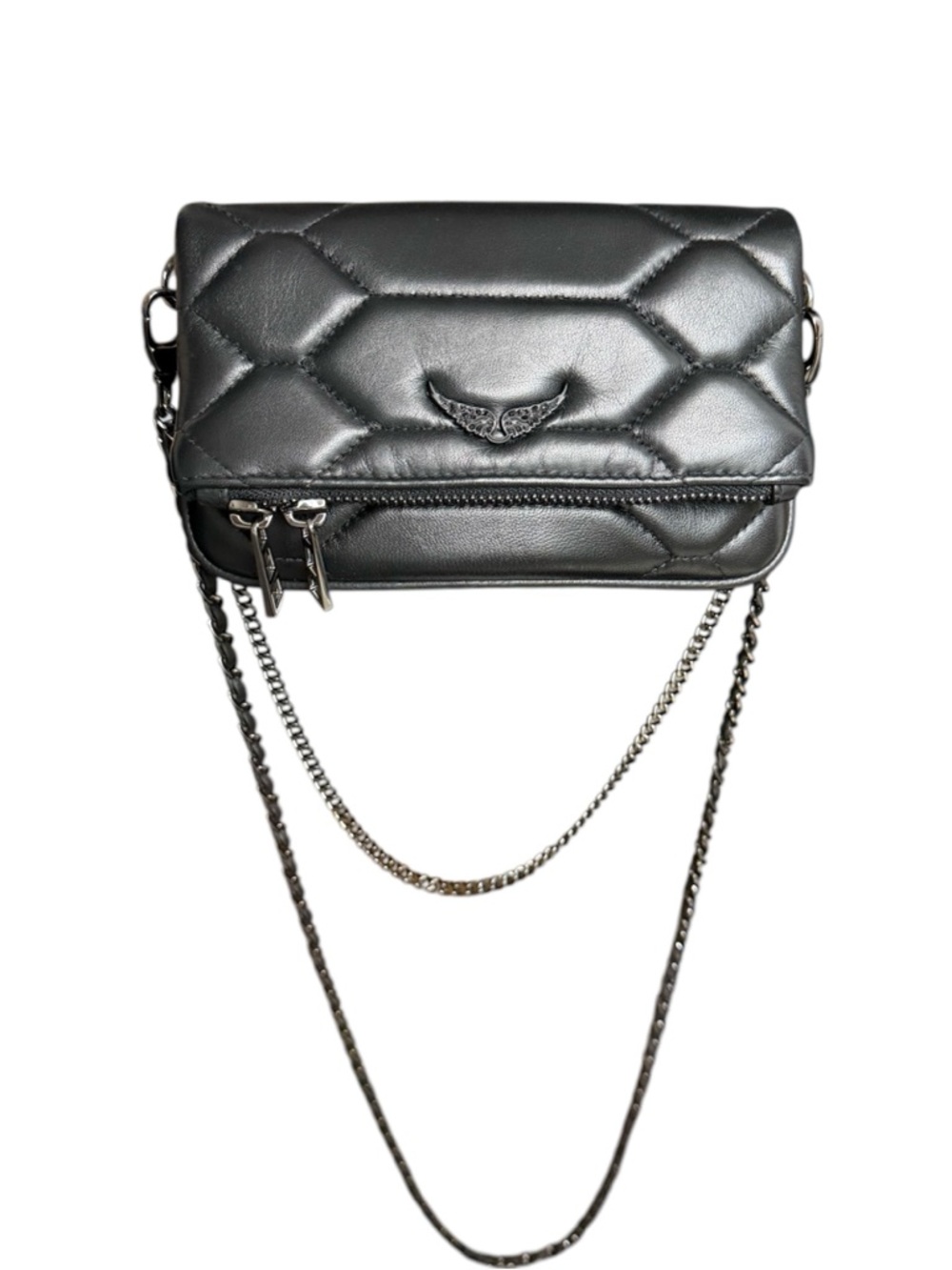 Zadig & Voltaire Rock Nano XL Mat Scale Bag - Picture 6 of 10